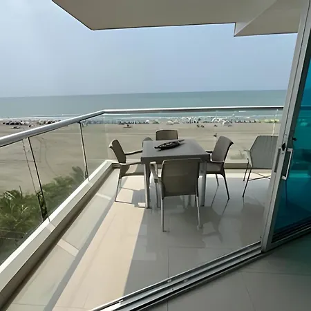 2 Dormitorios Morros. Vista Mar Y Salida Playa Cartagena Exterior photo