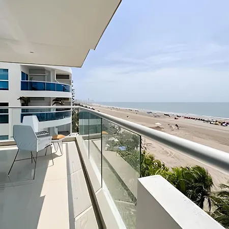2 Dormitorios Morros. Vista Mar Y Salida Playa Cartagena Exterior photo